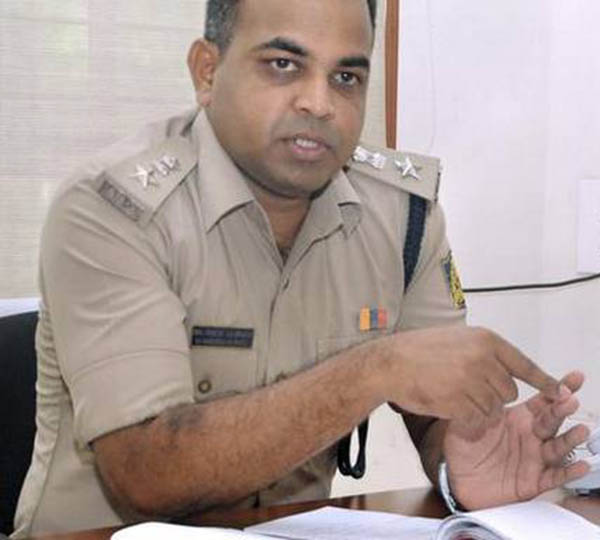 ಉಡುಪಿ ನೂತನ ಎಸ್ಪಿಯಾಗಿ ಸಂಜೀವ್ ಪಾಟೀಲ್